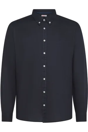 sun68 Hombre, Camisas, Azul, Talla: 2XL