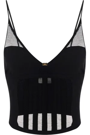 Elisabetta Franchi Mujer, Camisetas, Negro, Talla: S