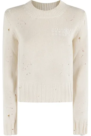 Maison Margiela Mujer, Jerseys, Blanco, Talla: L