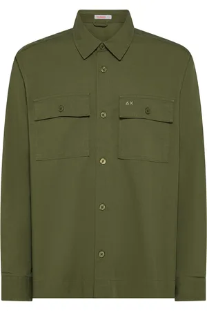 sun68 Hombre, Chaquetas, Verde, Talla: XL