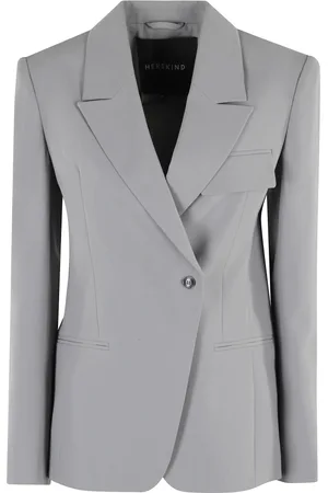 Herskind Mujer, Chaquetas, Gris, Talla: XS