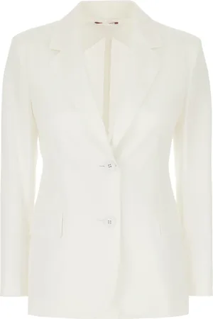 Max Mara Mujer, Chaquetas, Blanco, Talla: 2XS