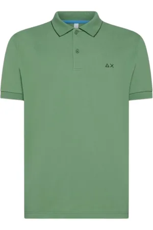 sun68 Hombre, Camisetas, Verde, Talla: S