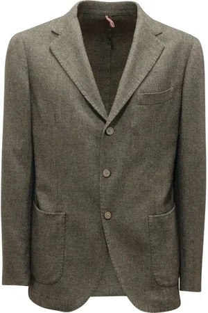 Biagio Santaniello Hombre, Chaquetas, Verde, Talla: M
