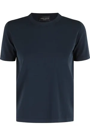 Roberto Collina Mujer, Camisetas, Azul, Talla: XS