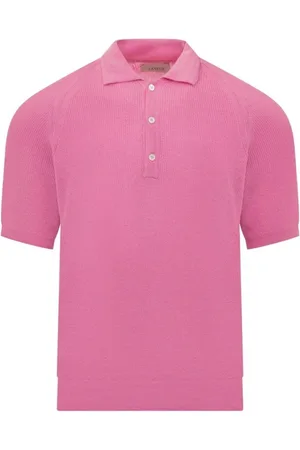 LANEUS Hombre, Camisetas, Rosa, Talla: S