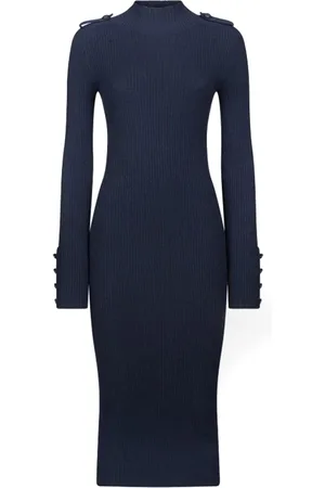 Dondup Mujer, Vestidos, Azul, Talla: M