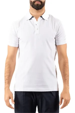 FAY Hombre, Camisetas, Blanco, Talla: XL