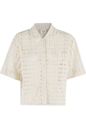 ALYSI Mujer, Blusas y Camisas, Blanco, Talla: M