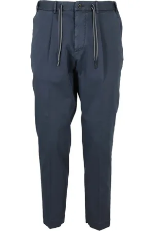 Biagio Santaniello Hombre, Pantalones, Azul, Talla: L