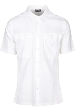 Emporio Armani Hombre, Camisas, Blanco, Talla: S