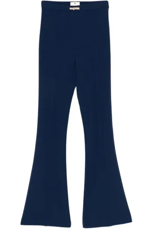 Elisabetta Franchi Mujer, Pantalones, Azul, Talla: M