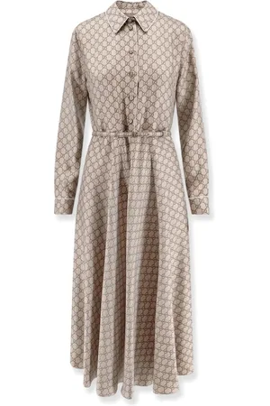 Gucci Mujer, Vestidos, Marrón, Talla: S