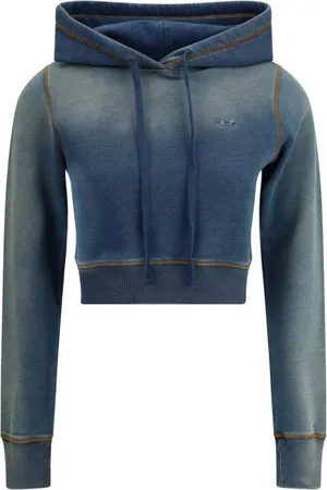 Diesel Mujer, Sudaderas, Azul, Talla: S
