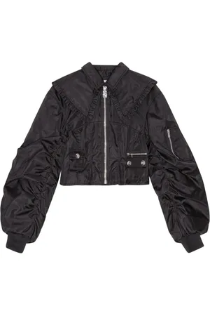 Ganni Mujer, Chaquetas, Negro, Talla: M
