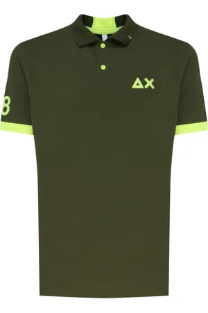 sun68 Hombre, Camisetas, Verde, Talla: L