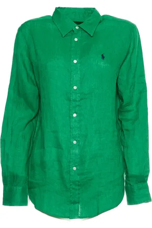 Ralph Lauren Mujer, Blusas y Camisas, Verde, Talla: M