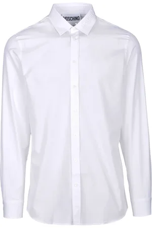 Moschino Hombre, Camisas, Blanco, Talla: L