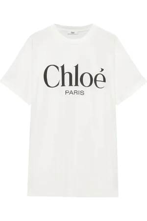 Chloé Mujer, Camisetas, Blanco, Talla: M