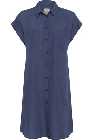 Part Two Mujer, Vestidos, Azul, Talla: 3XL