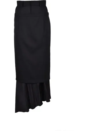 Maison Margiela Mujer, Faldas, Negro, Talla: M