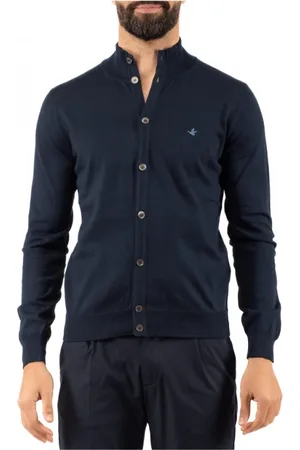 BROOKSFIELD Hombre, Jerseys, Azul, Talla: L