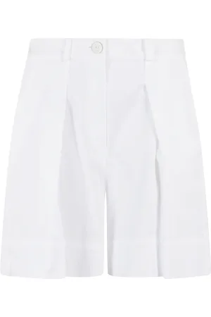 Malo Mujer, Pantalones cortos, Blanco, Talla: M
