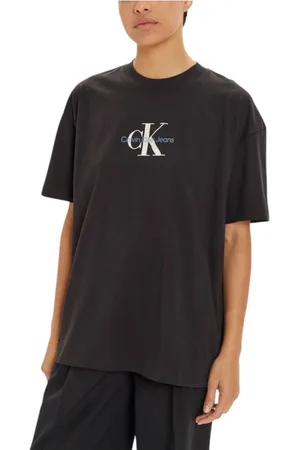 Calvin Klein Mujer, Camisetas, Negro, Talla: M