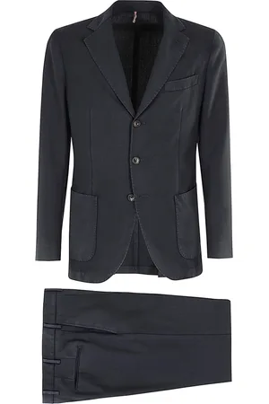 Biagio Santaniello Hombre, Trajes, Azul, Talla: 2XL