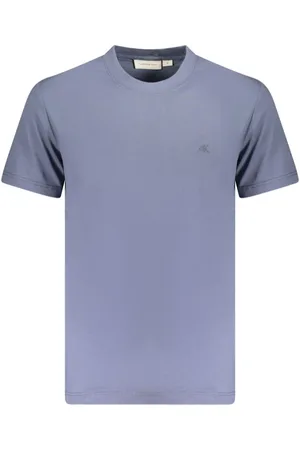 Calvin Klein Hombre, Camisetas, Azul, Talla: 2XL