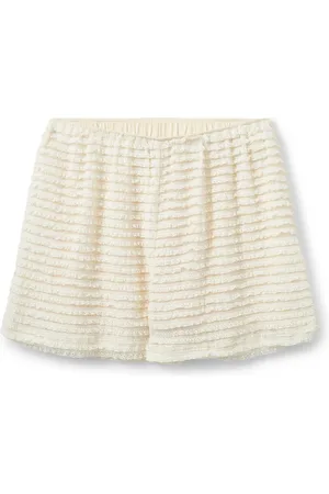 Sofie Schnoor Mujer, Pantalones cortos, Blanco, Talla: M