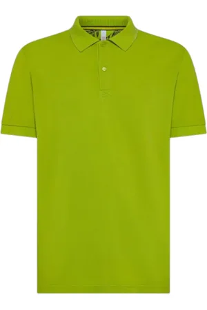 sun68 Hombre, Camisetas, Verde, Talla: L