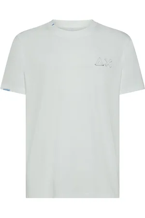 sun68 Hombre, Camisetas, Blanco, Talla: XL
