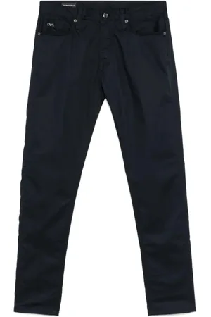 Emporio Armani Hombre, Pantalones, Azul, Talla: W30