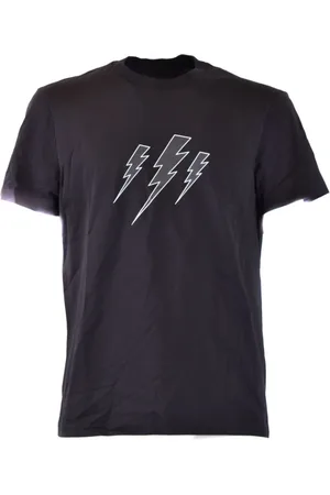 Neil Barrett Hombre, Camisetas, Negro, Talla: M