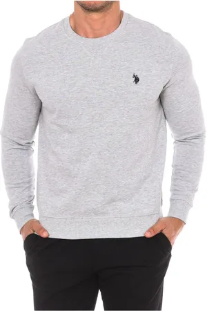 U.S. Polo Assn. Hombre, Jerseys, Gris, Talla: M