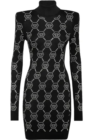 Philipp Plein Mujer, Vestidos, Negro, Talla: S