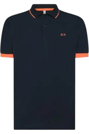 sun68 Hombre, Camisetas, Azul, Talla: L