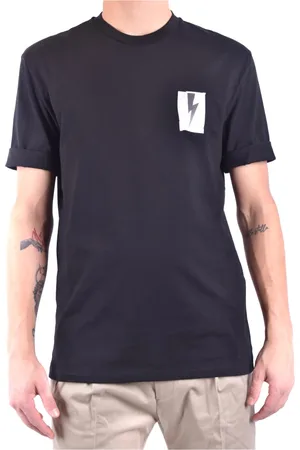 Neil Barrett Hombre, Camisetas, Negro, Talla: S