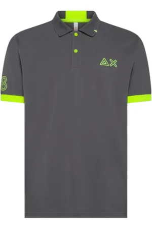 sun68 Hombre, Camisetas, Gris, Talla: 2XL