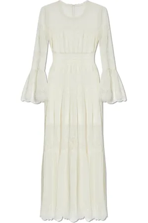 LOVESHACKFANCY Mujer, Vestidos, Blanco, Talla: 2XS