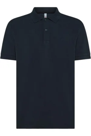 sun68 Hombre, Camisetas, Azul, Talla: L