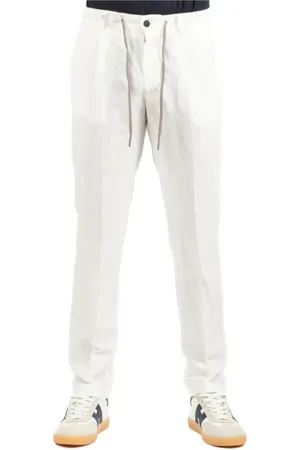 Berwich Hombre, Pantalones, Blanco, Talla: S
