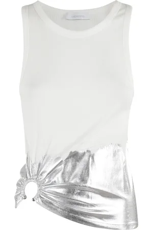 Paco rabanne Mujer, Camisetas, Blanco, Talla: M