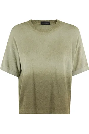 Roberto Collina Mujer, Camisetas, Verde, Talla: M