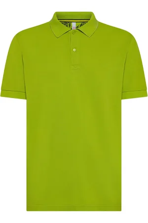 sun68 Hombre, Camisetas, Verde, Talla: L