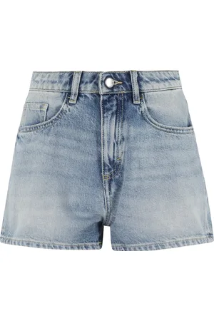 Icon Denim Mujer, Pantalones cortos, Azul, Talla: W25