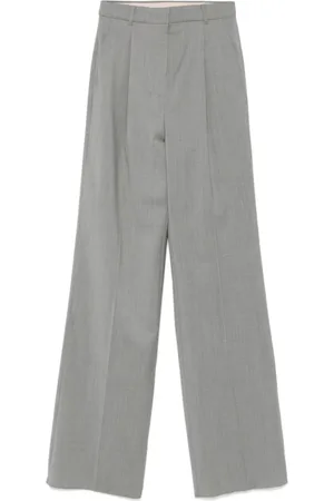 Max Mara Mujer, Pantalones, Gris, Talla: M