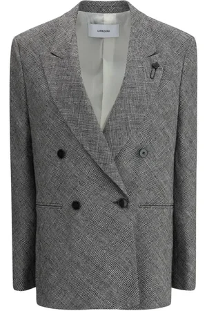 LARDINI Mujer, Chaquetas, Gris, Talla: 2XS