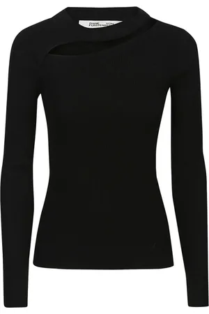 Diane von Furstenberg Mujer, Camisetas, Negro, Talla: M